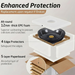 Black Transparent Glass Wash Basin Packaging 