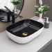 Black and White Table top wash basin 