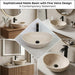 Boat-Cut Shape Counter Top Wash