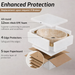 Boat-Cut Shape Counter Top Wash