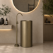 Bronze Metal Pedestal Wash Basin