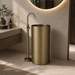 Bronze Metal Pedestal Wash Basin