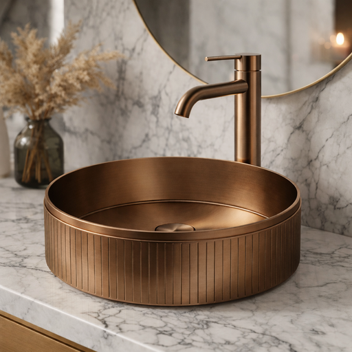 Bronze Stainless Steel Wash Basin