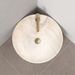 Ceramic Pedestal Wash Basin With Tap-Hole | Ivory