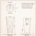 Ceramic Pedestal Wash Basin With Tap-Hole | Ivory
