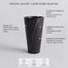 Ceramic Pedestal Wash Basin With Tap-Hole | Black