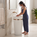 Ceramic Pedestal Wash Basin | White