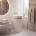 Ceramic Pedestal Wash Basin | White