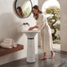Ceramic Pedestal Wash Basin | White