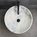 Ceramic Pedestal Wash Basin With Tap-Hole | Blue-Grey