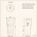 Ceramic Pedestal Wash Basin With Tap-Hole | Gray