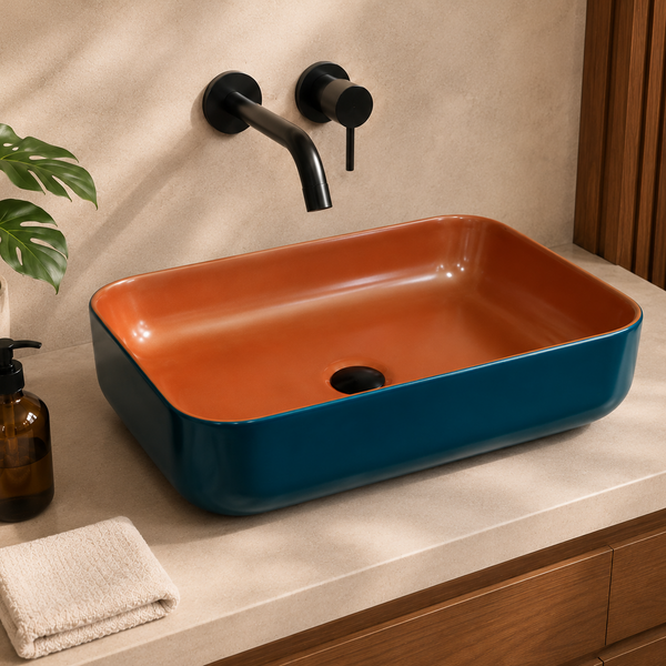 Premium Designer Table top/Counter top Wash Basin/Vessel sink (20x16x5.5 In) BTT-1890