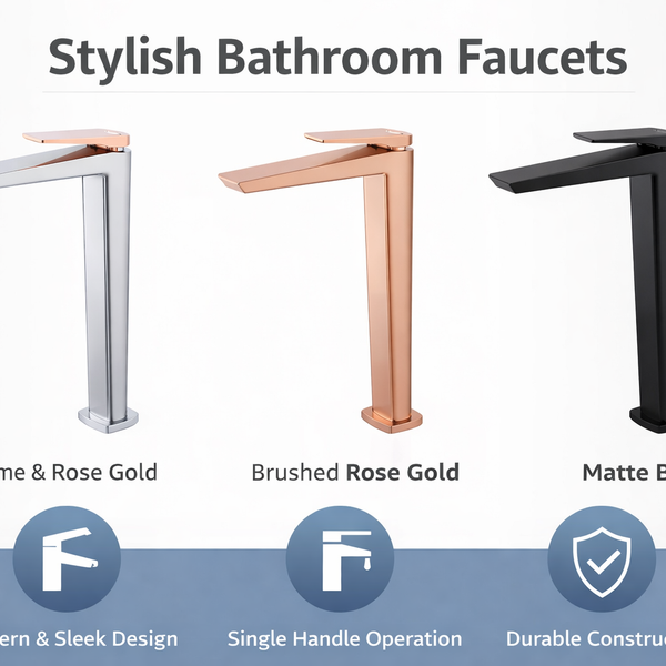 BASSINO NEXO Long Body Modern Basin Faucet | 3 Years Warranty Black