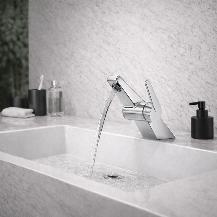 BASSINO CROZ Short Body Basin Modern Faucet Mixer | 3 Years Warranty