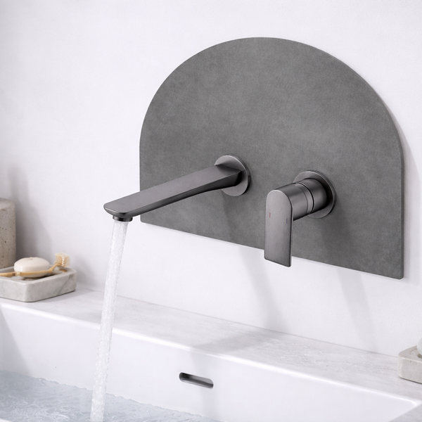 BASSINO MAX Concealed Wall Mounted Hot & Cold Mixer Basin Faucet | 3 Years Warranty