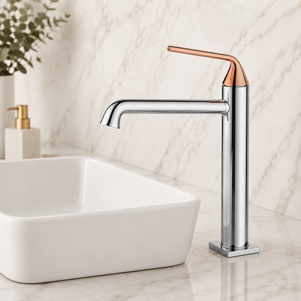 BASSINO CLASO Long Body Basin Designer Faucet Mixer | 3 Years Warranty Chrome