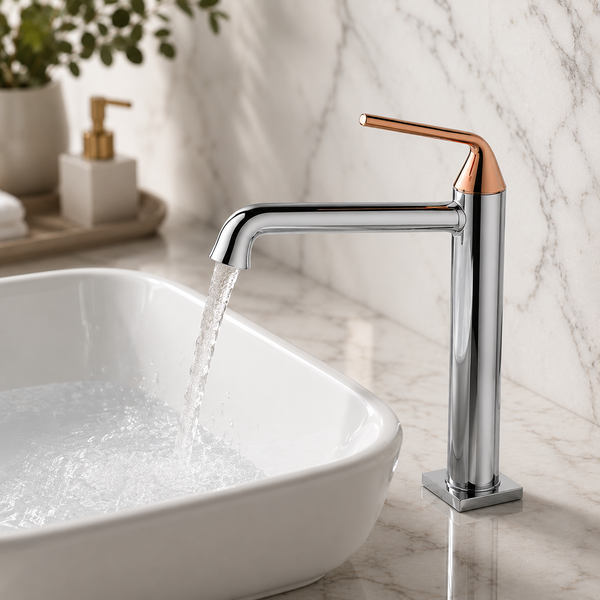 BASSINO CLASO Long Body Basin Designer Faucet Mixer | 3 Years Warranty Chrome