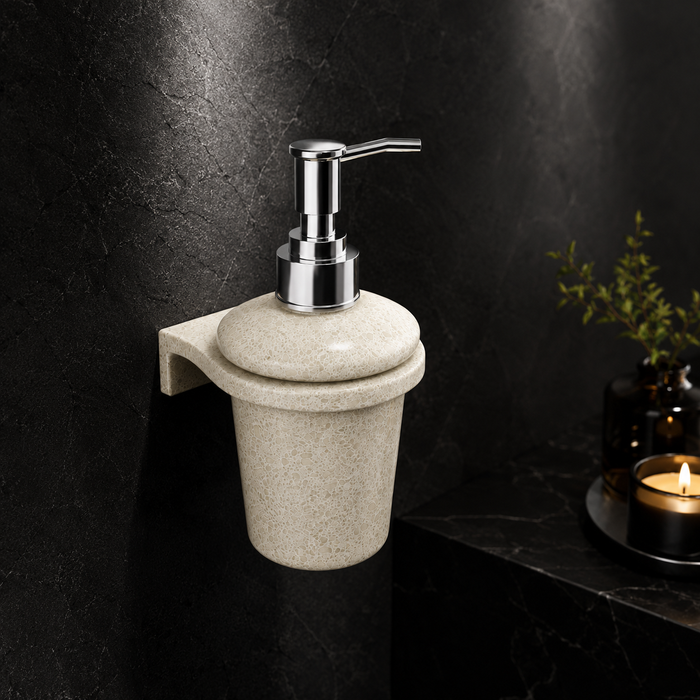 BASSINO Stylist Dispenser Bottle-Glossy Marble