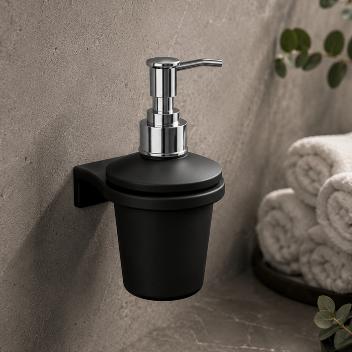 BASSINO Stylist Dispenser Bottle-Glossy Black