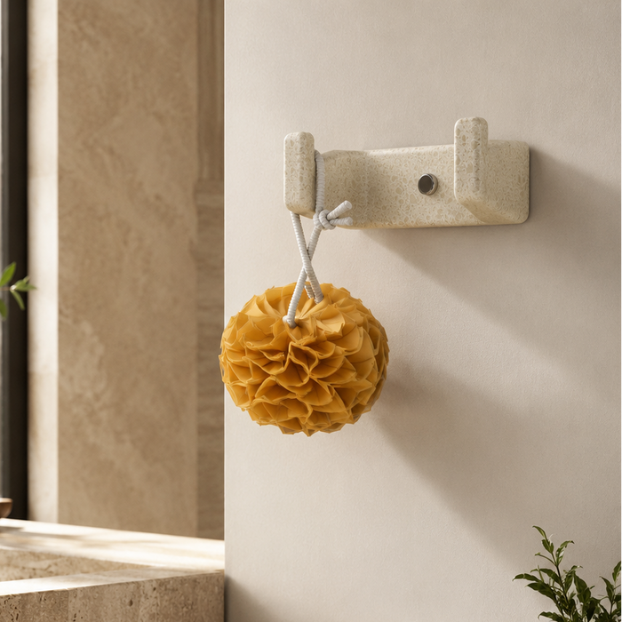 BASSINO Stylist Robe Hook for bathroom/bedroom-Glossy Marble