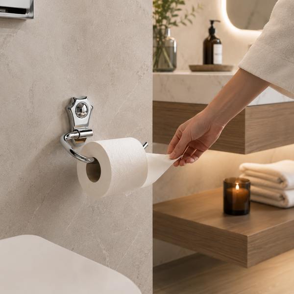 Bassino Stainless Steel Towel Ring for Bathroom/Wash Basin/Napkin-Towel Hanger/Bathroom Accessories Wall Mounted for Kitchen, Wash Area