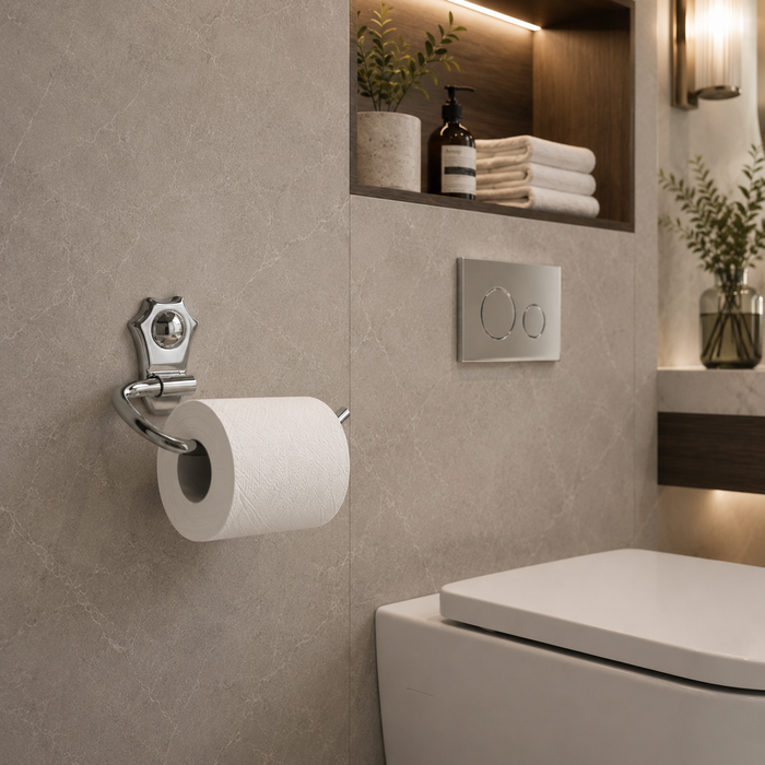Bassino Stainless Steel Towel Ring for Bathroom/Wash Basin/Napkin-Towel Hanger/Bathroom Accessories Wall Mounted for Kitchen, Wash Area
