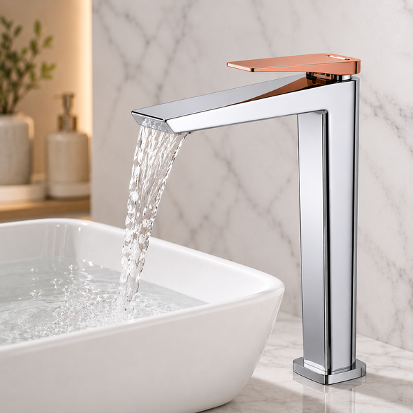 BASSINO NEXO Long Body Modern Basin Faucet | 3 Years Warranty Chrome