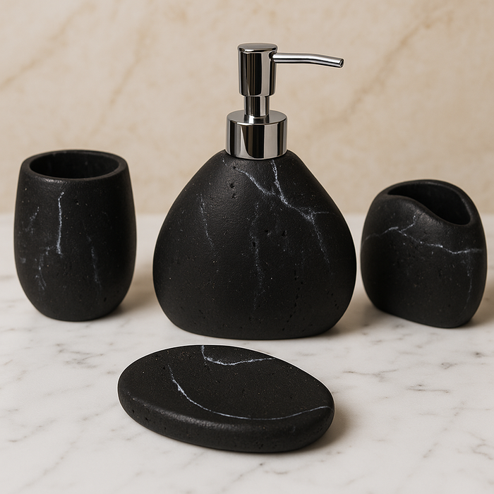 Bathroom Accessory Set - 4 Pieces
