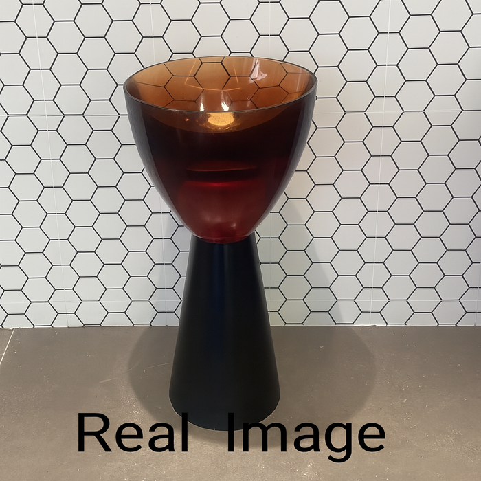 Resin Pedestal Wash Basin,size-18x18x36 Inch