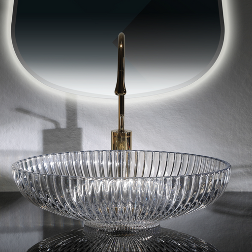 Clear Glass Table Top Wash Basin
