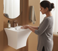  Cubix Wall Hung Wash Basin 3