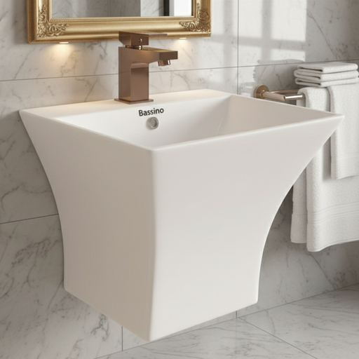  Cubix Wall Hung Wash Basin
