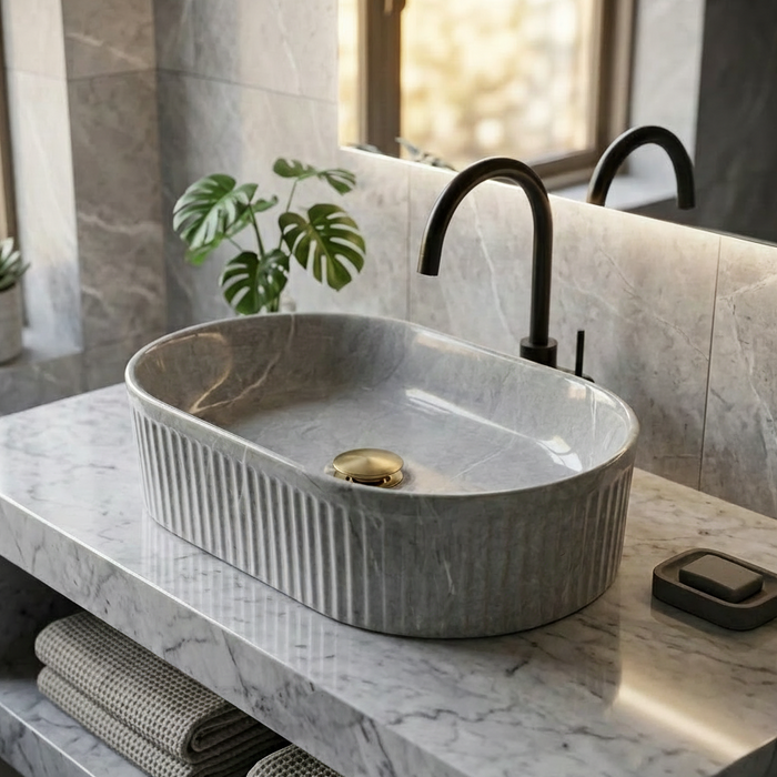 Premium Designer Table top Wash Basin (19x13x5.25 In)