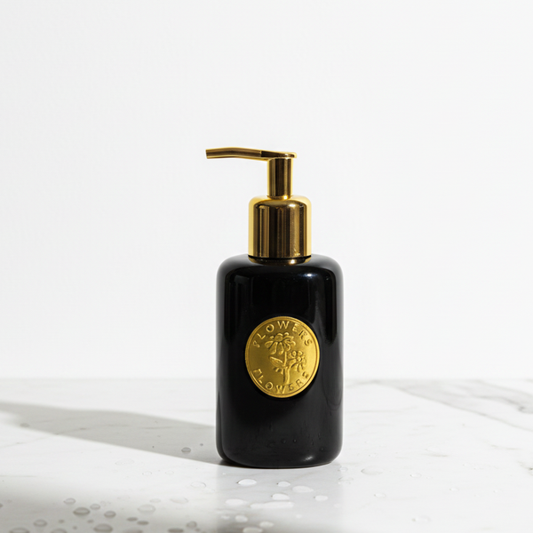 Premium Ceramic Liquid Soap Dispenser Pump Black
