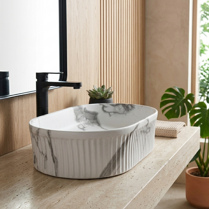 Premium Designer Table top Wash Basin (19x13x5.25 In)