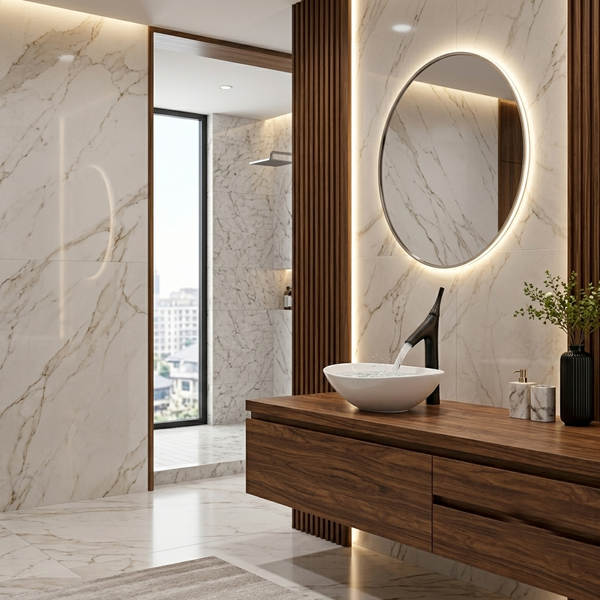 BASSINO Carlos Series – Premium Designer Basin Faucet in Matt Black | Contemporary Luxury Bathroom Fixture With Intuitive Cold Water Flow Control | Matt Black