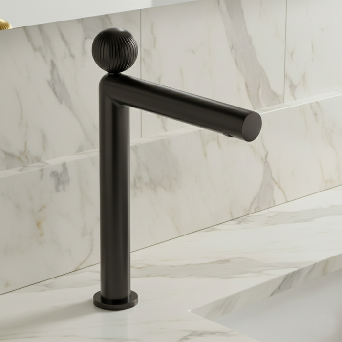 BASSINO Modern Crown Long Body Luxury Basin Faucet | 3 years Warranty