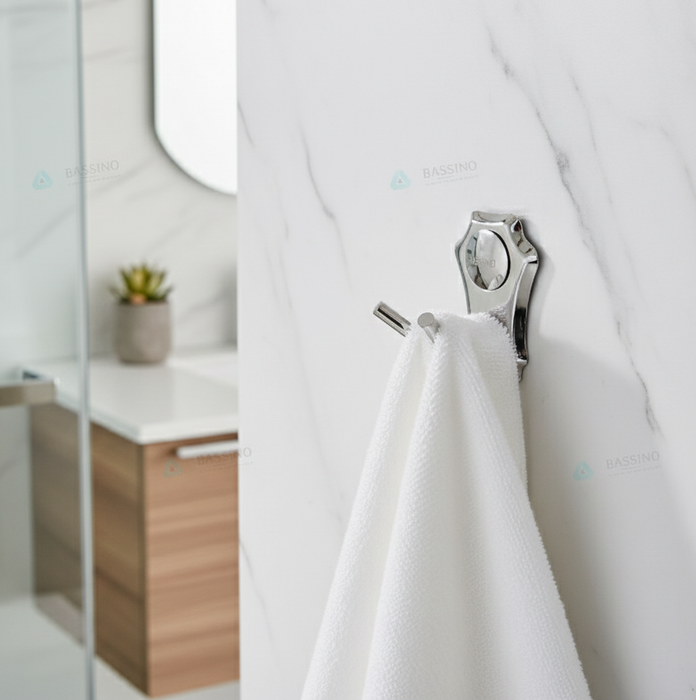 BASSINO Stainless Steel Robe Hook/Cloth-Towel Hanger/Door Hanger-Hook/Bathroom Accessories