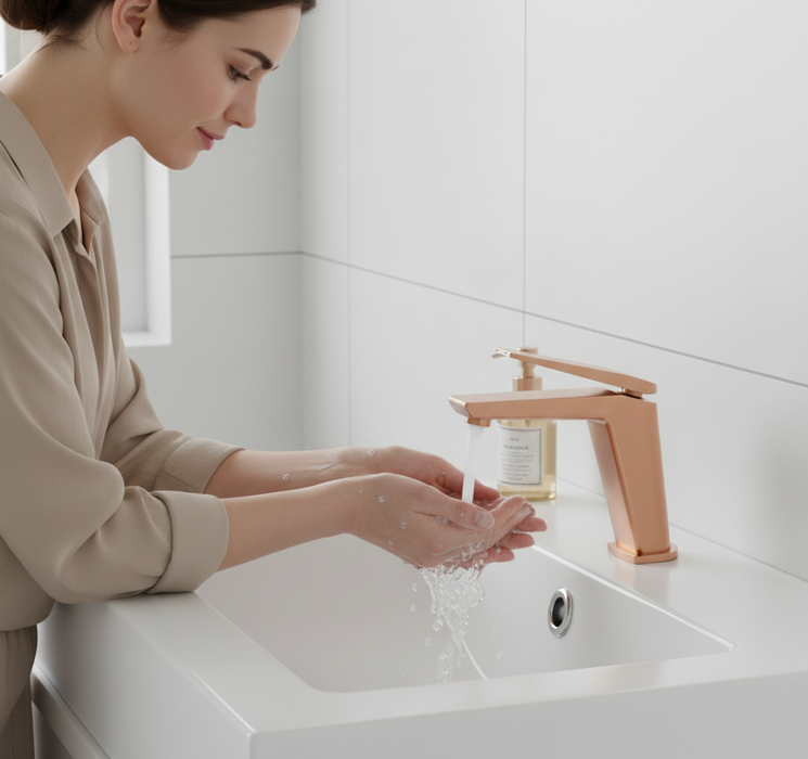 BASSINO NEXUS Short Body Modern Basin Faucet Mixer | 3 Years Warranty