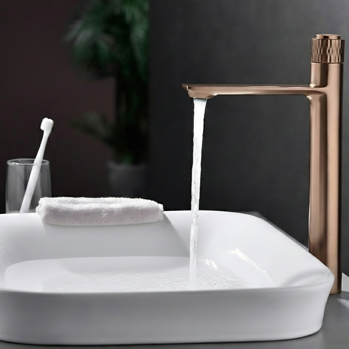 BASSINO BITA Long Body Basin Faucet – Push Button Mixer | 3 Years Warranty