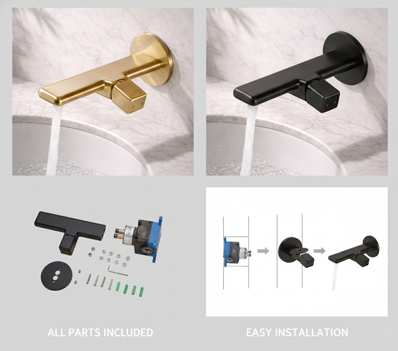 BASSINO MAVEN Concealed Hot & Cold Mixer Basin Faucet | 3 Years Warranty