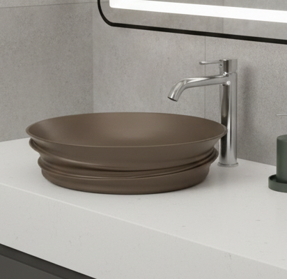 Premium Designer Table top/Counter top Wash Basin/Vessel sink (20x14x6 In) BTT-1908