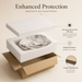 Glossy Marble Oval Countertop Wash Basin Packaging