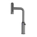 Modern kitchen faucet on a white background