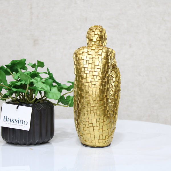 Abstract Art Character Sculpture Resin Statue Model Modern Home Decoration Living Room Decoration Office Desktop BSP-1340  L7 W9 H21 CM