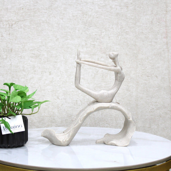 Modern Abstract Archer Sculpture – Elegant for Home or Office Decor 9.5 Inch (BSP-8031)