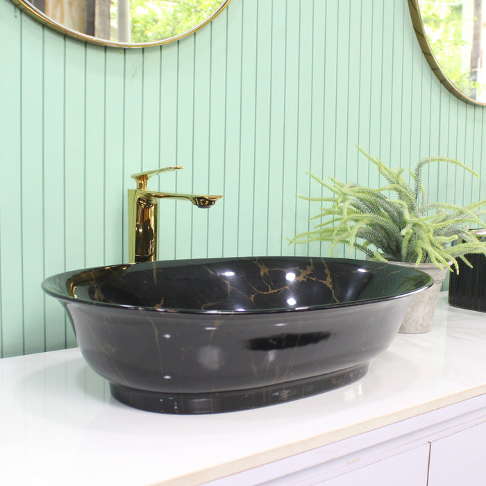 Premium Designer Table top/Counter top Wash Basin/Vessel sink (22x16x6 In) BTT-1334