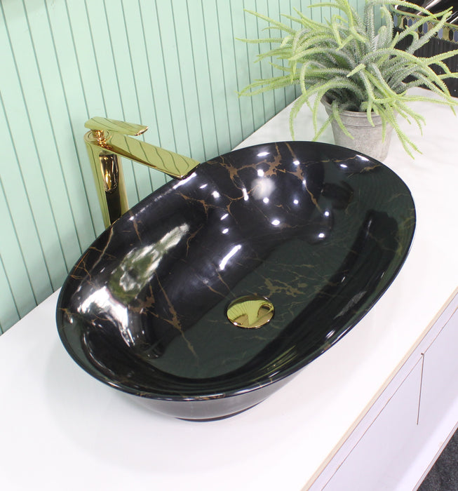 Premium Designer Table top/Counter top Wash Basin/Vessel sink (22x16x6 In) BTT-1334