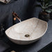 Ivory Matt Finish Table Top Wash Basin