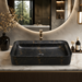Luxury Matt Marble Countertop Wash Basin 